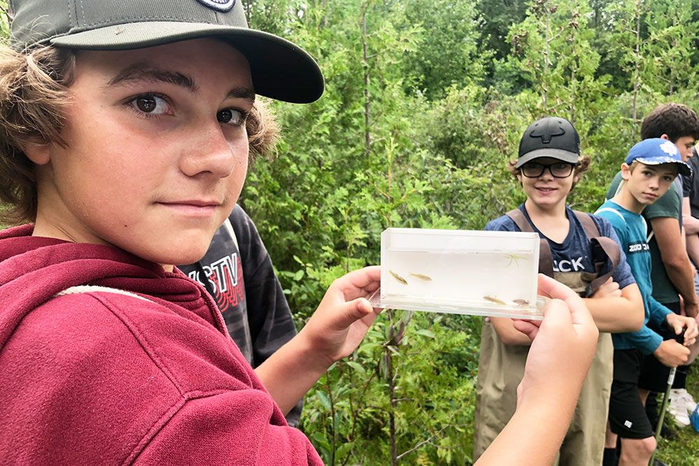 Coastal Conservation Youth Corps participants.